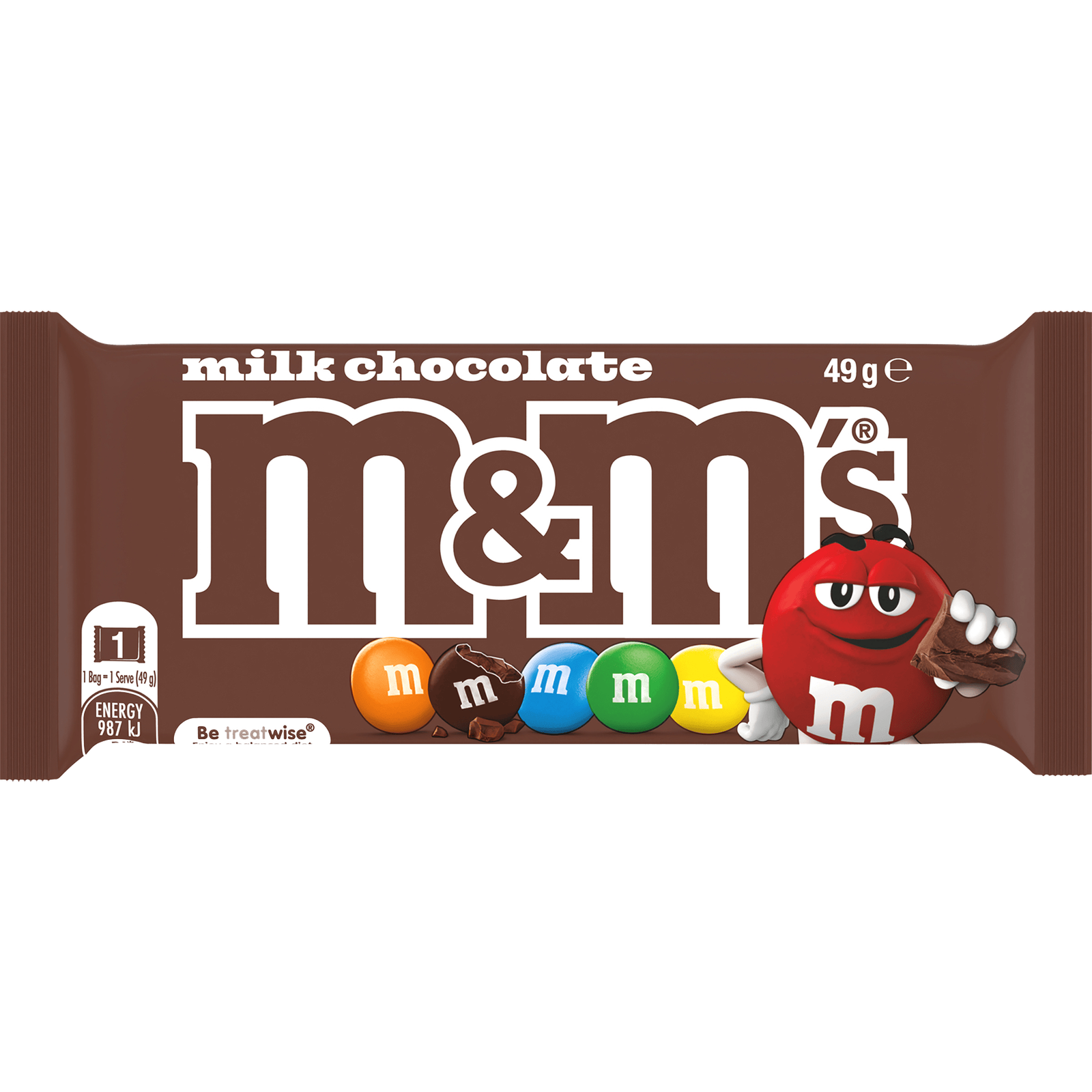 M&M’s Chocolate 49g (12 Per Outer)