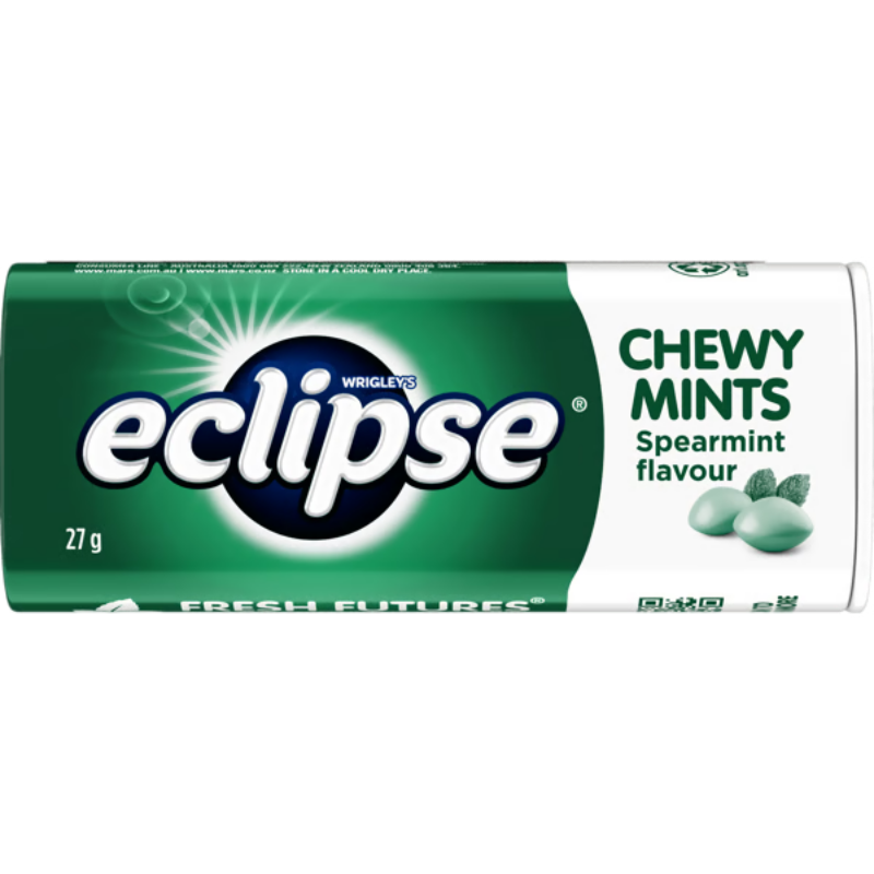 Eclipse Chewy Mints Spearmint 27g (20 per Outer)