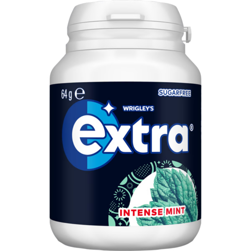 Extra Bottle Intense Mint 64g (6 per Outer)