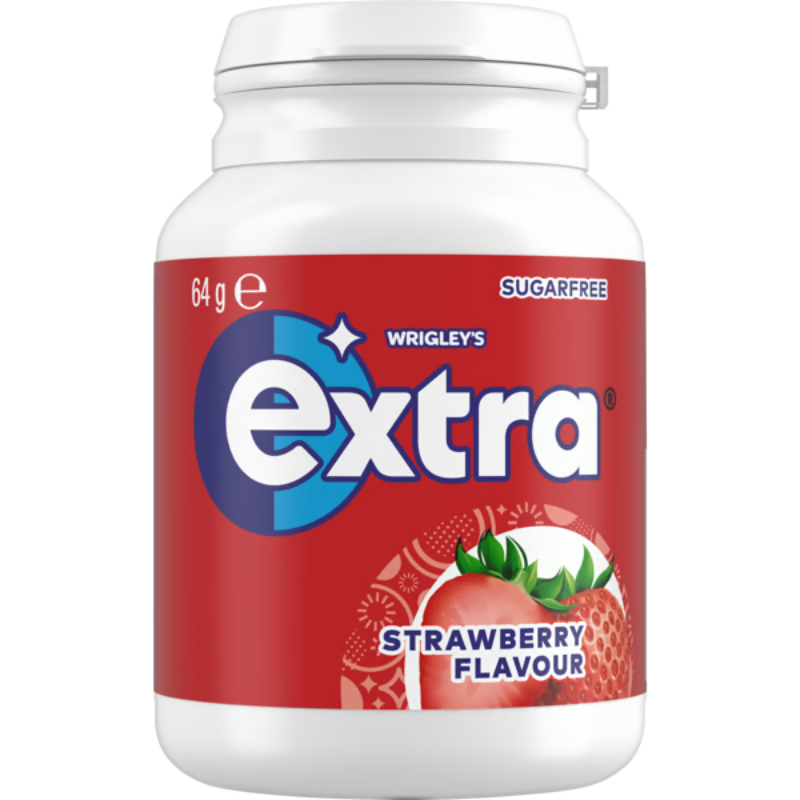 Extra Bottle Strawberry 64g (6 per Outer)