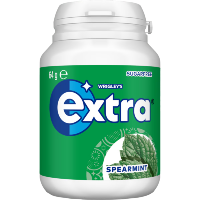Extra Bottle Spearmint 64g (6 per Outer)