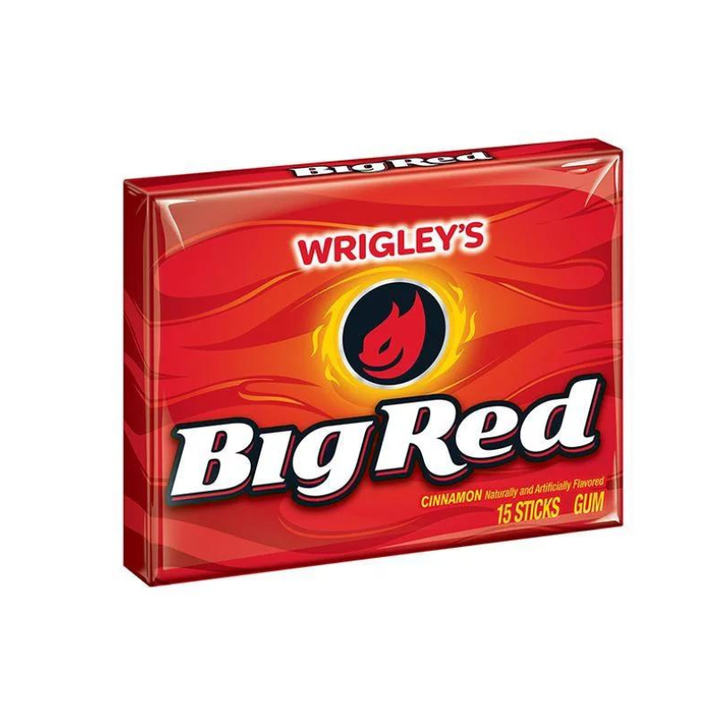 Wrigley’s Big Red Gum Sticks (10 Per Outer)