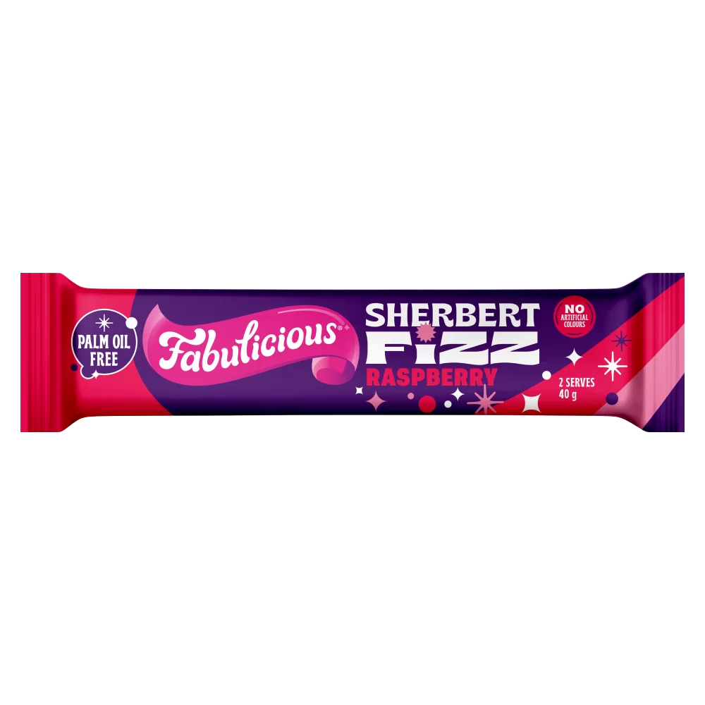RJ’s Fabulicious Sherbet Fizz 40g (24 Per Outer)