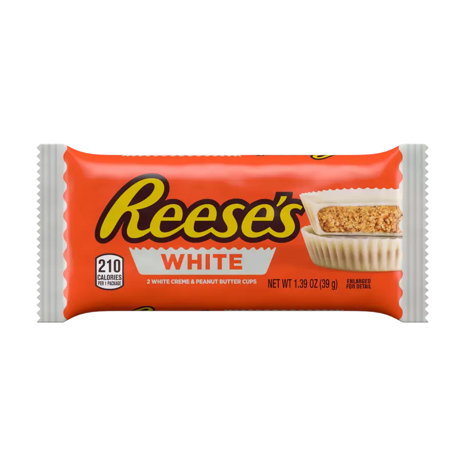 REESE’S White Creme Peanut Butter Cups 39g (24 Per Outer)