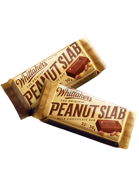 Whittaker’s Chocolate Peanut Slab 50g (50 Per Outer)