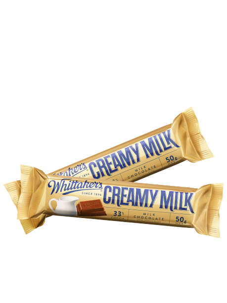 Whittaker’s Chocolate Chunky Creamy Milk Choc 50g (36 Per Outer)