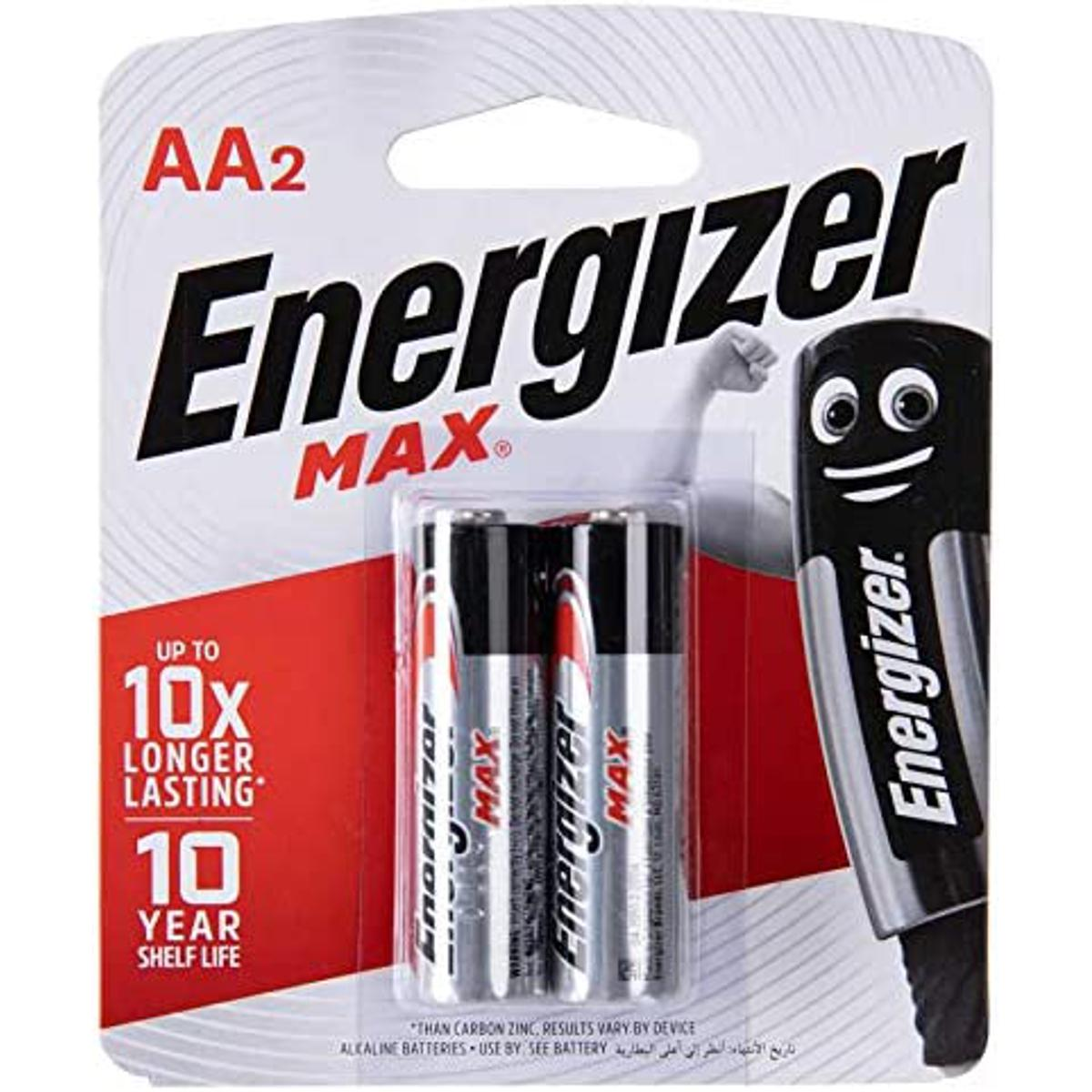 Energizer Max AAA 2pk (12 Per Outer)