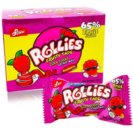 Rollies Fruity Tape Raspberry 21g (24 Per Outer)