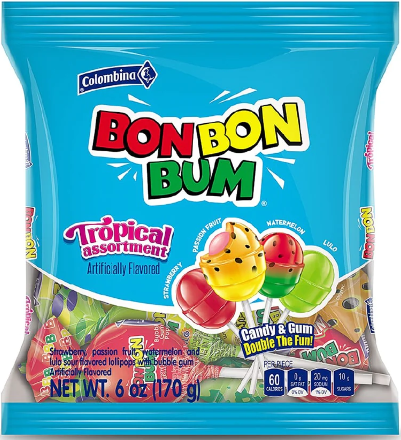 Bon Bon Bum Tropical (15 Per Outer)