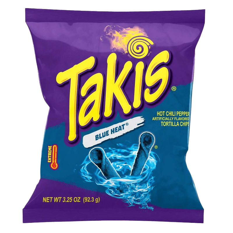 Takis Blue Heat 92.3g (20 Per Outer)