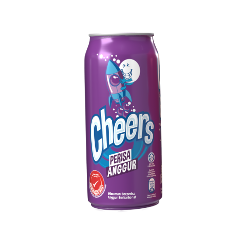 Cheers Grape Soda 325ml (24 Per Outer)