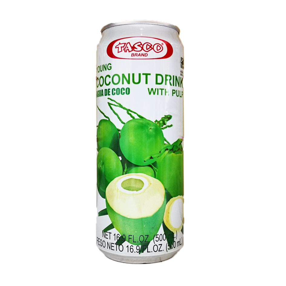 TASCO Coconut Juice With Pulp 500ML (24 Per Outer)