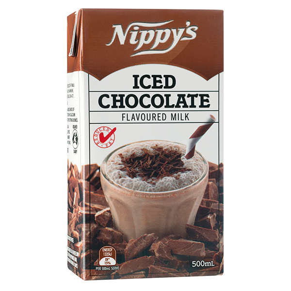 Nippy’s Iced Chocolate Flavoured Milk 500ml (12 Per Outer)