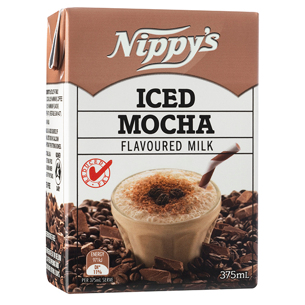 Nippy’s Iced Mocha Flavoured Milk 375ml (24 Per Outer)