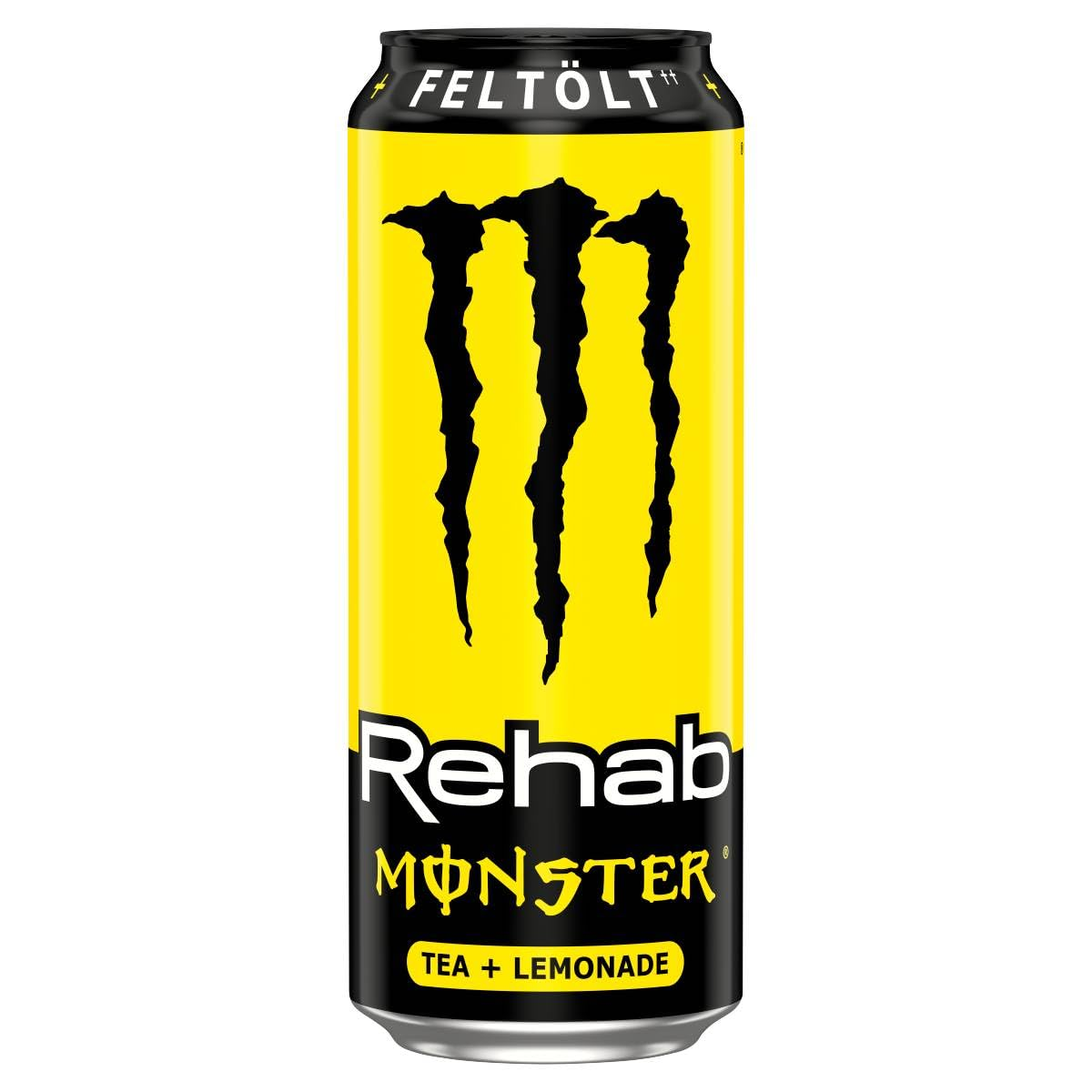 Monster Rehab Feltolt Tea + Lemonade 500ml (24 Per Outer)