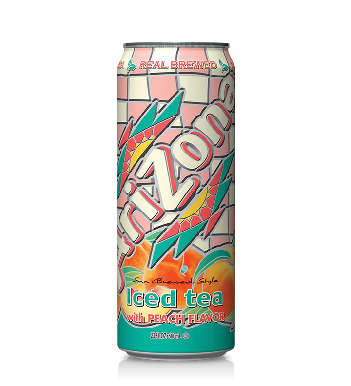 Arizona Peach Iced Tea 650ml (24 Per Outer)