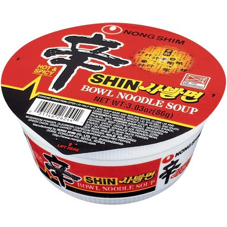 Nongshim Bowl Noodle Shin 86g (12 Per Outer)
