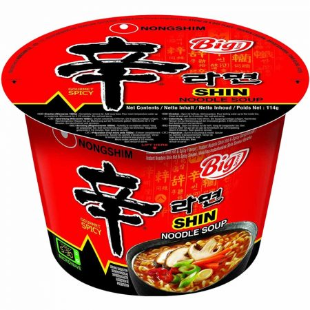 Nongshim Big Bowl Shincup Noodle Soup 114g (16 Per Outer)