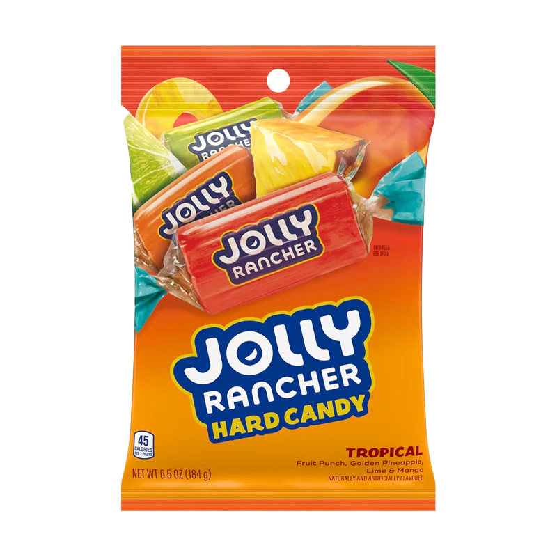 Jolly Rancher Hard Candy Tropical 198g (12 Per Outer)