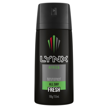 Lynx Spray Africa 100g (6 Per Outer)