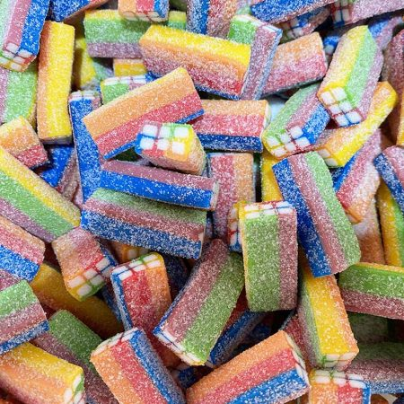 Damel Rainbow Sour Bricks 2kg Bag (1 Per Outer)