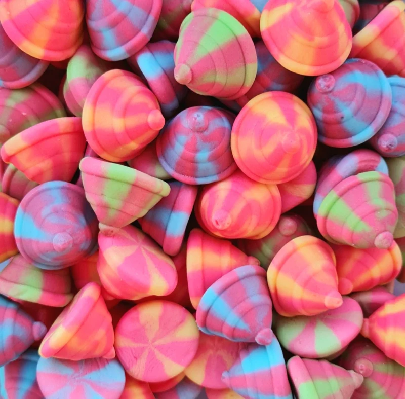 Damel Spinning Tops 2kg (1 Per Outer)