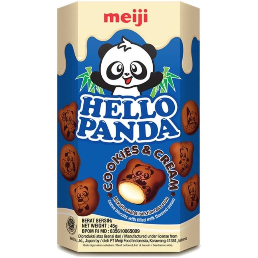 Hello Panda Cookies & Cream 50g (10 Per Outer)