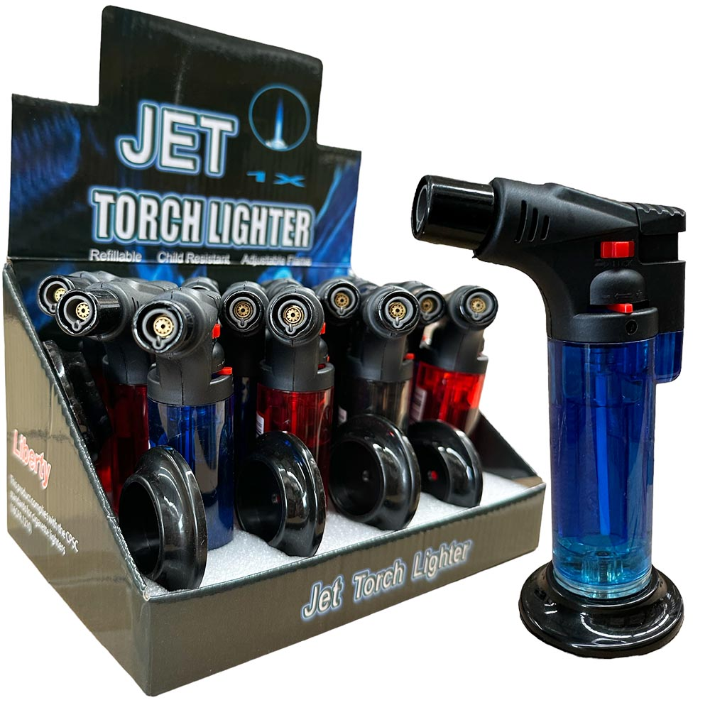 Liberty Large Jet Torch Lighter 12pc (12 Per Outer)
