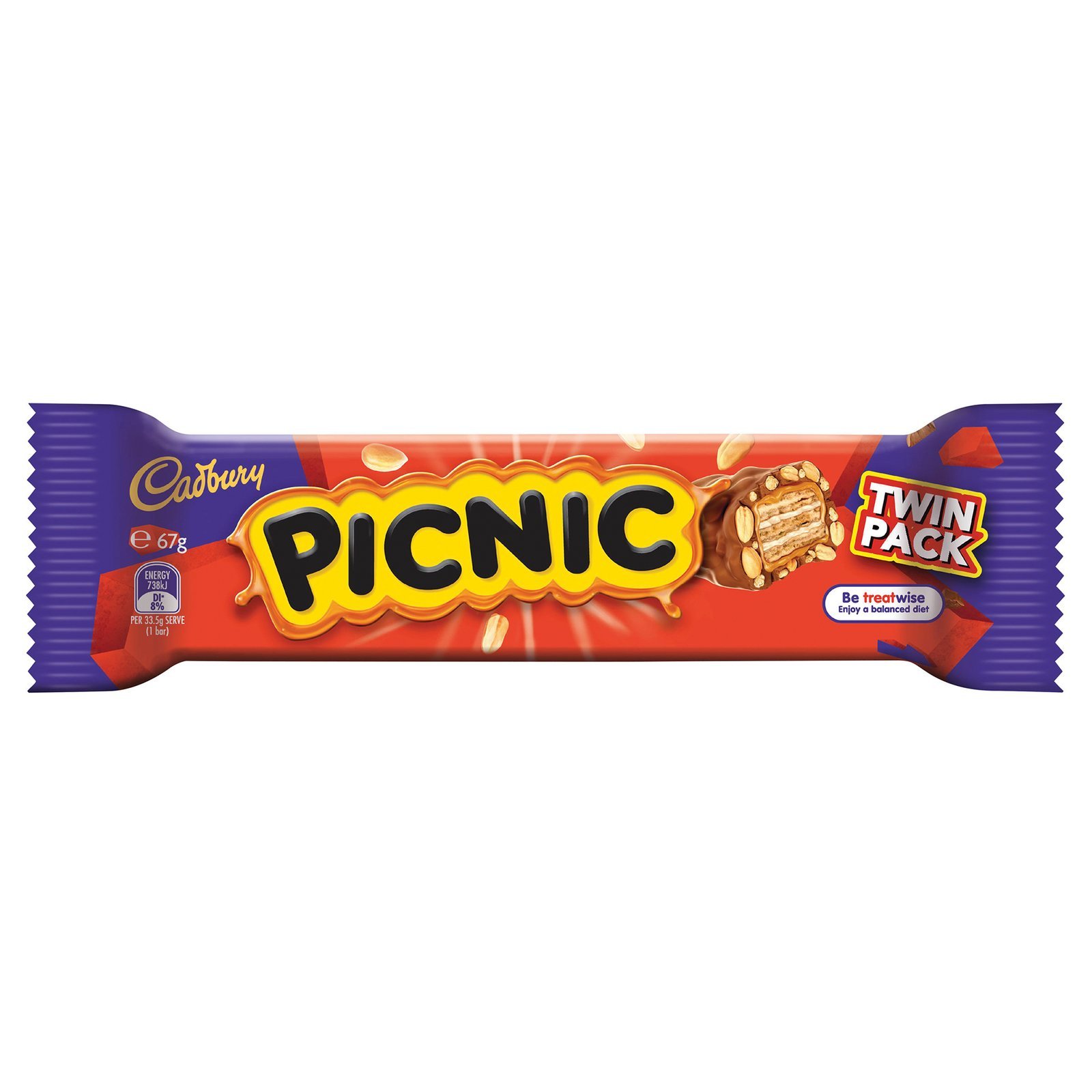 Picnic King Size 67g (25 Per Outer)