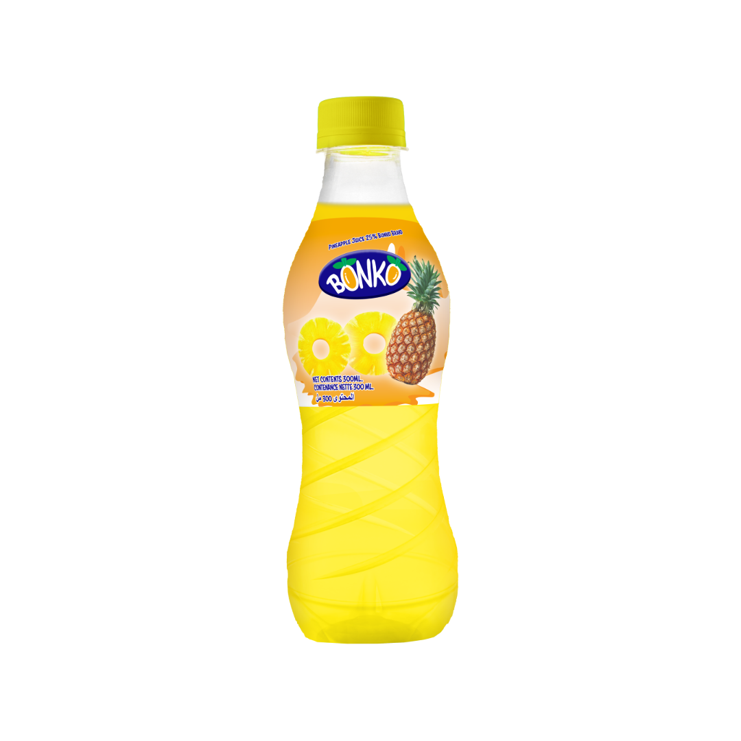 BONKO Pineapple Juice 300ml (24 Per Outer)