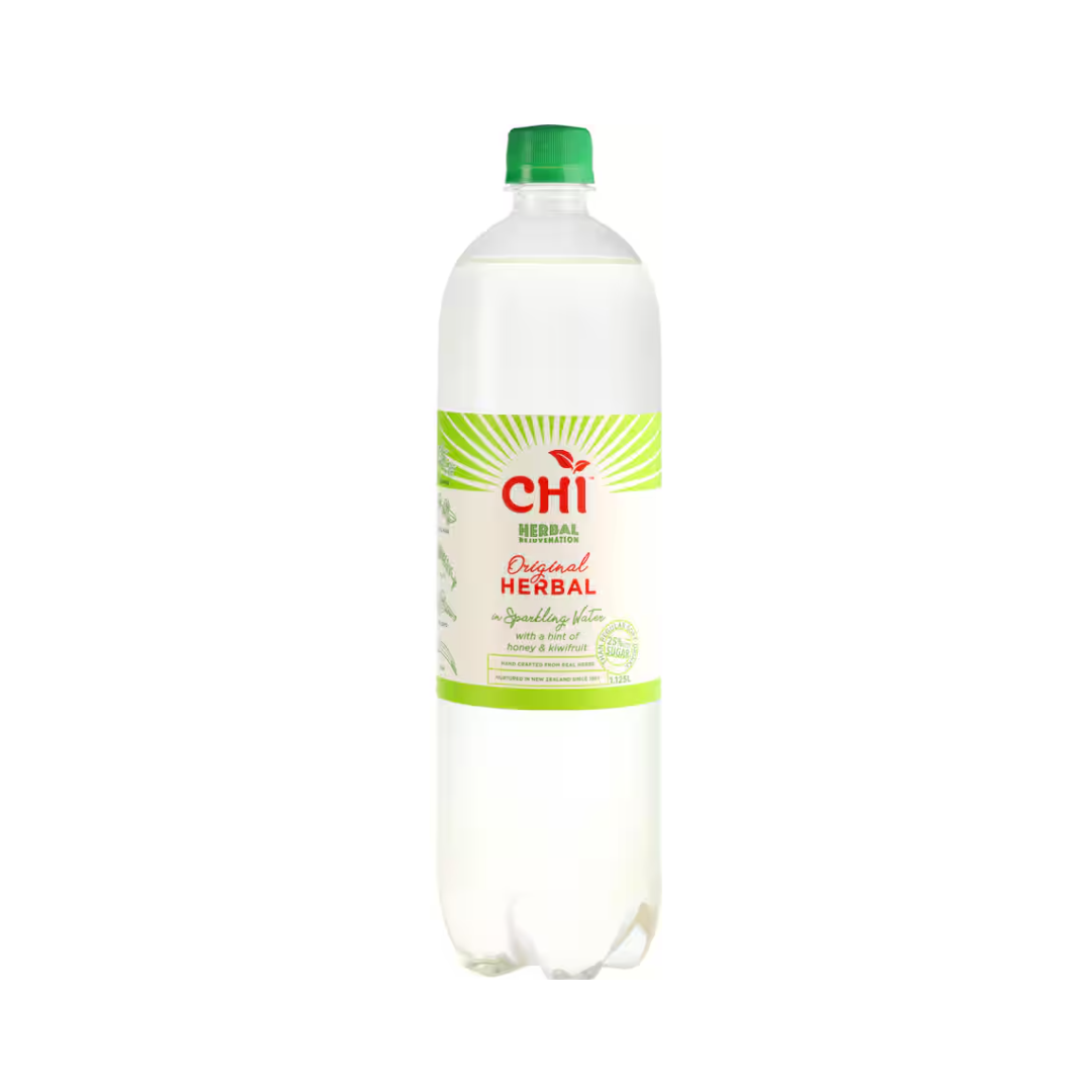 Chi Original Herbal in Sparking Water With A Hint Of Honey & Kiwifruit 1.125L (12 Per Outer)