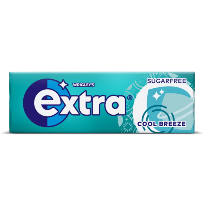 EXTRA Cool Breeze Chewing Gum Sugarfree (30 Per Outer)