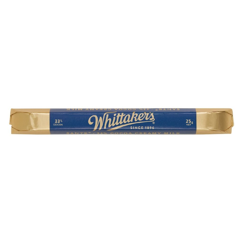 Whittakers Creamy Milk Sante Bar (25 g.) 48 Per Outer