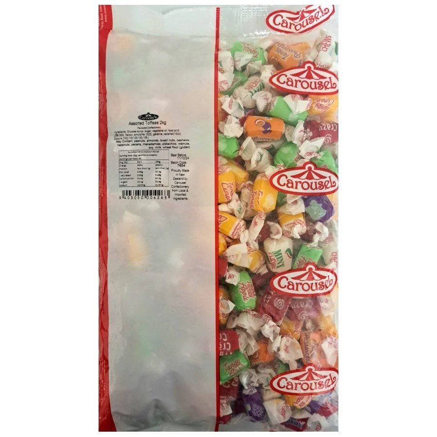 ASSORTED TOFFEES 2kg