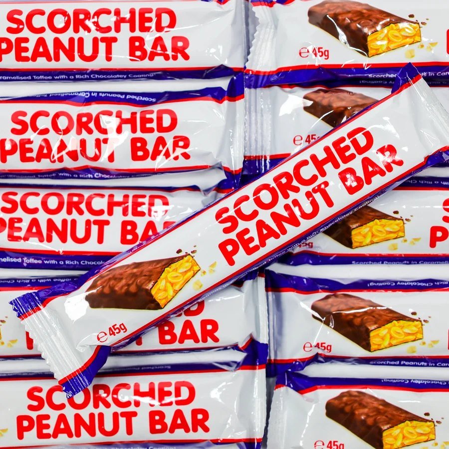SCORCHED PEANUT BAR 45g 30units