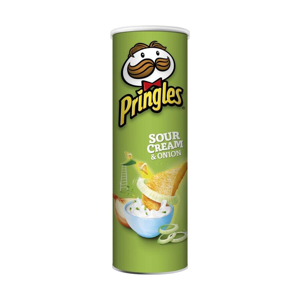 PRINGLES SOUR CREAM AND ONION 134g 6units