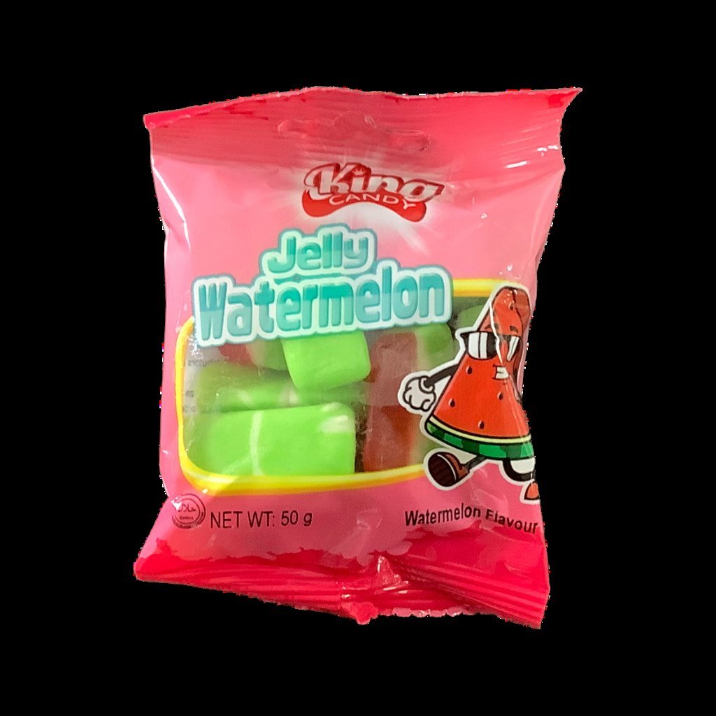 KING CANDY JELLY WATERMELON 50g 24units