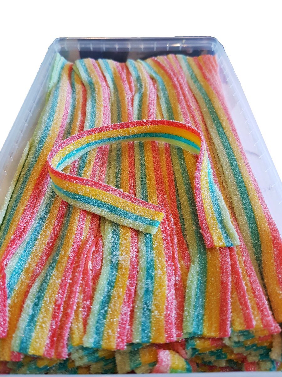 DRAGON SOUR RAINBOW BELTS 8g 250units
