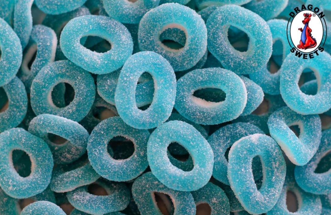 DRAGON SOUR BLUEBERRY RINGS 2kg