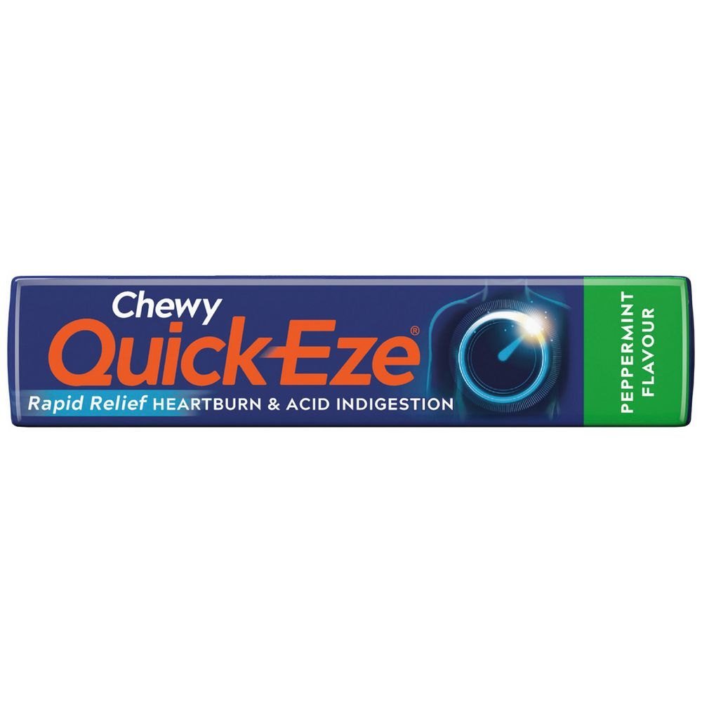 QUICK-EZE CHEWY PEPPERMINT STICK 32units