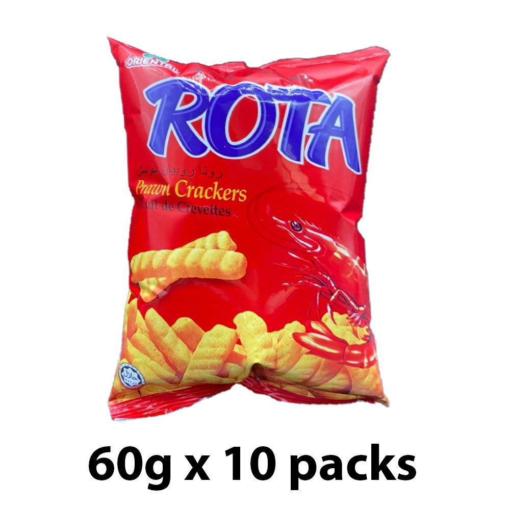 ROTA PRAWN CRACKER 60g 10units