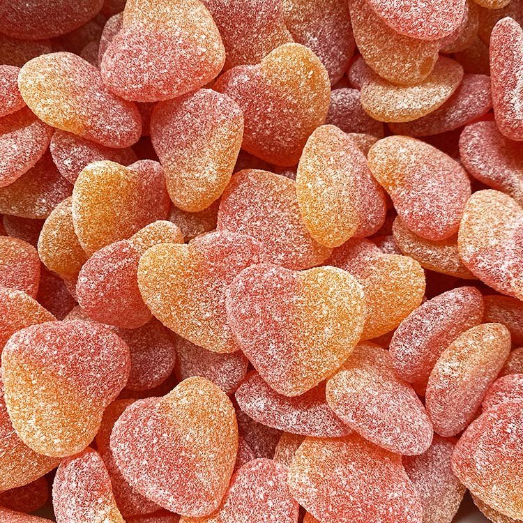 KIWI SOUR PEACH HEART 2kg