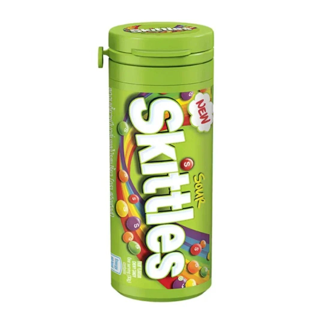 SKITTLES TUBES SOUR 30g 12 unit