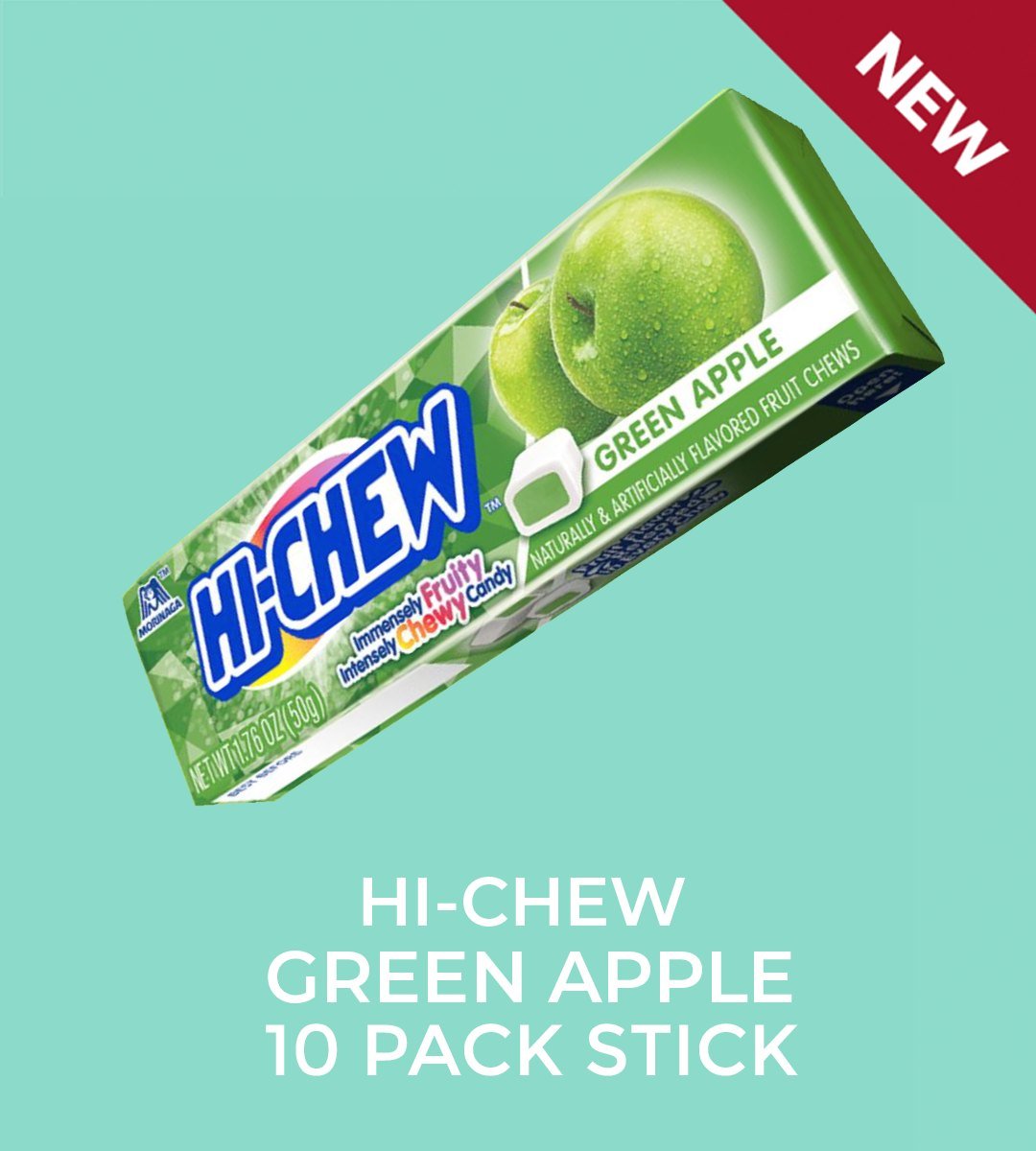 HI-CHEW GREEN APPLE STICK 57g 12 units