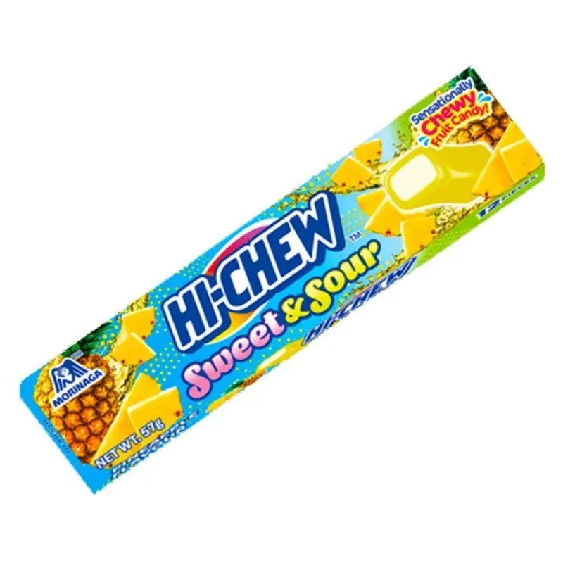 HI-CHEW SWEET&SOUR PINEAPPLE STICK 57g 12units