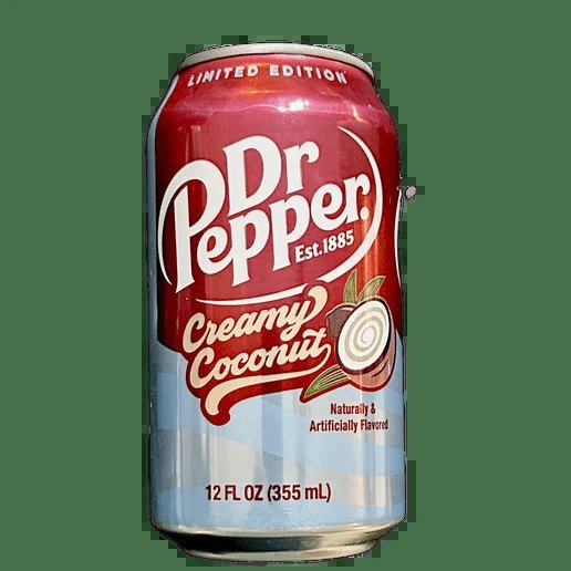 DR PEPPER CREAMY COCONUT 355ml 12units