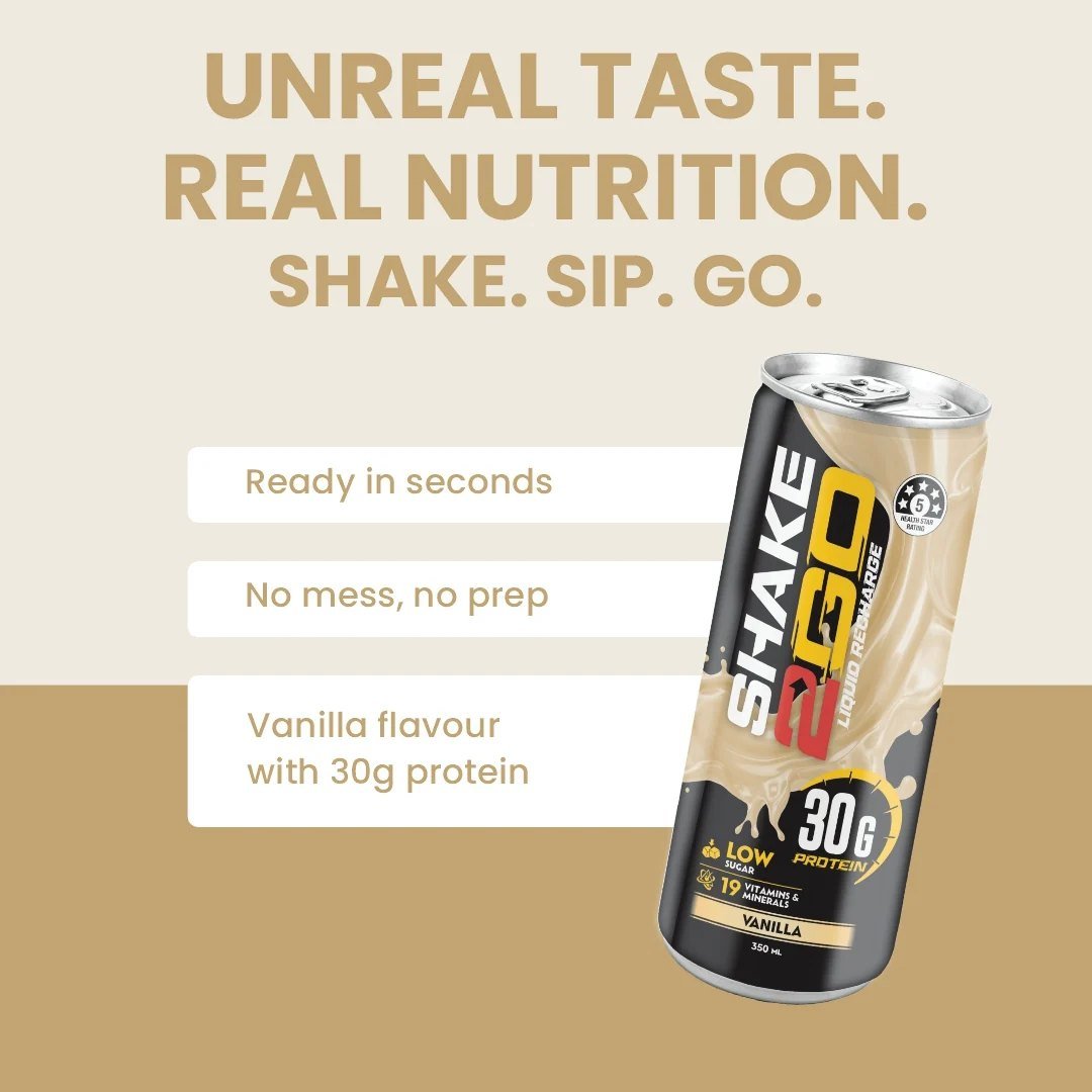 SHAKE2GO VANILLA 350ml 10units
