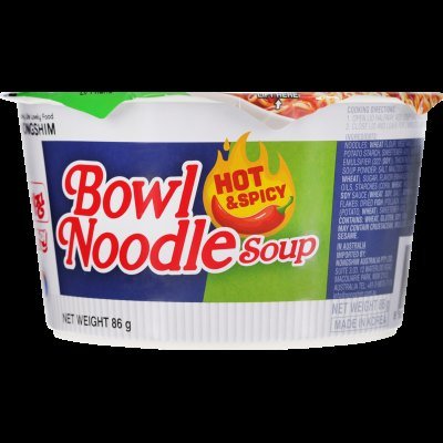 NS BOWL HOT & SPICY 86g 12units
