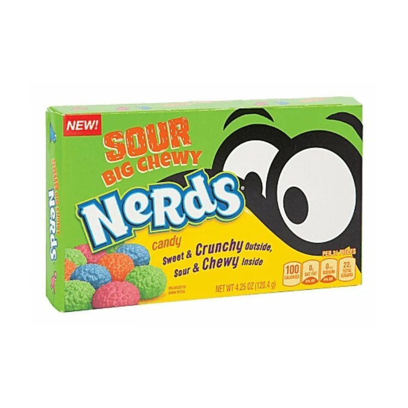 TB WONKA NERDS BIG CHEWY 120g 12units