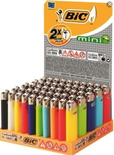 BIC FLICK LIGHTER - 50 units